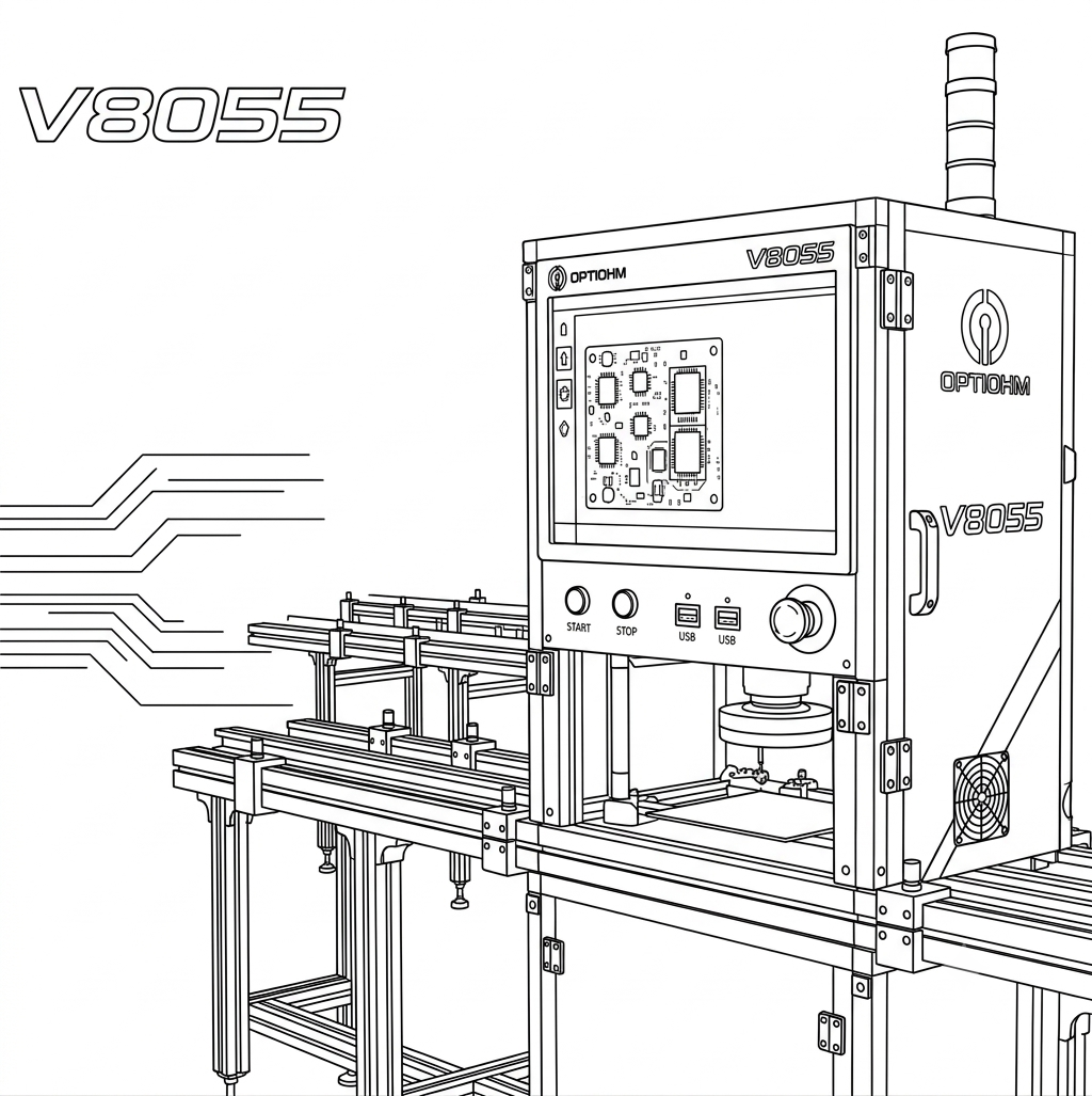 OptiOhm V8055 automatic optical inspection system